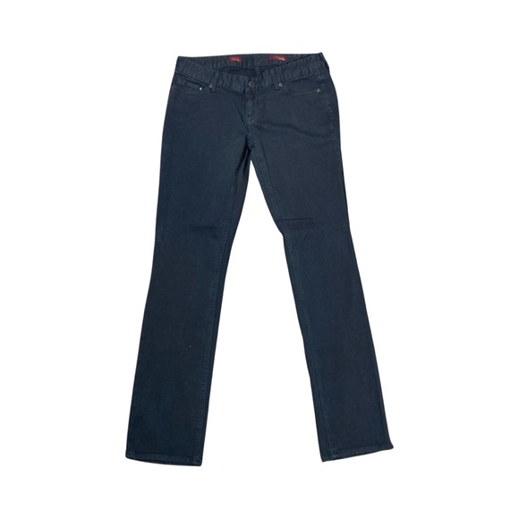 Express Jeans Womens Stella Skinny Leg Size 8R Black Dark Wash - Picture 8 of 15